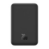 Magnetyczny mini powerbank Baseus 5000mAh, USB-C 20W (czarny)