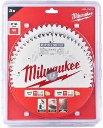 Tarcze do drewna 216x30mm 2szt Milwaukee 4932479575
