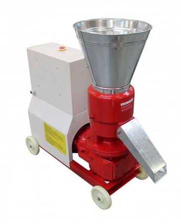 Przemysłowa Peleciarka Granulator Paszy Peletu Optimat PP260PRO PLUS z Obudową 250kg/h - Ø229 mm, peleciarki