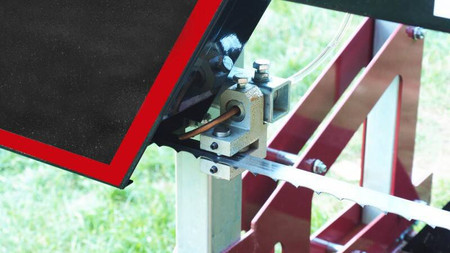 Trak taśmowy elektryczny OPTIMAT Timberland TMC 790S z osłoną taśmy i elektrycznym sterowaniem góra/dół