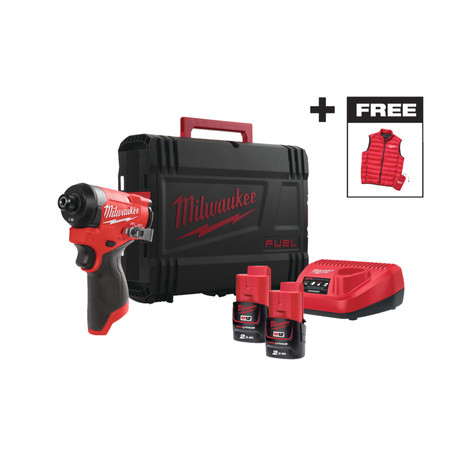 Zakrętarka udarowa M12FID2MC-20 Milwaukee 4933499462 + bezrękawnik