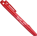 MARKER CZERWONY Z KOŃCÓWKĄ 1mm MILWAUKEE 48223170