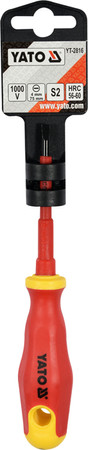 Wkrętak izolowany 1000V 4*75mm Yato YT2816