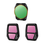 Regulowany filtr obiektywu Sunnylife A3S-FI925CPL, CPL+ND8+ND16 do AIR 3S 3szt