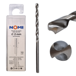 Wiertło do metalu 2mm Nomi hrc vector do stali tworzyw drewna żeliwa