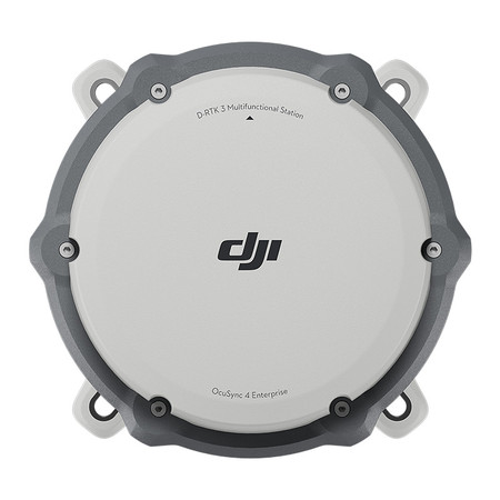 Stałe mocowanie stacji D-RTK 3 w wersji Relay