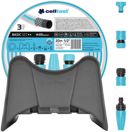 Zestaw Zraszający BASIC 1/2'' 20m Cellfast 10-450