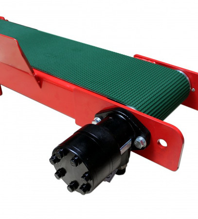 Podajnik taśmowy do kłód, drewna do piło-łuparek OPTIMAT CLS 12T, 20T 380