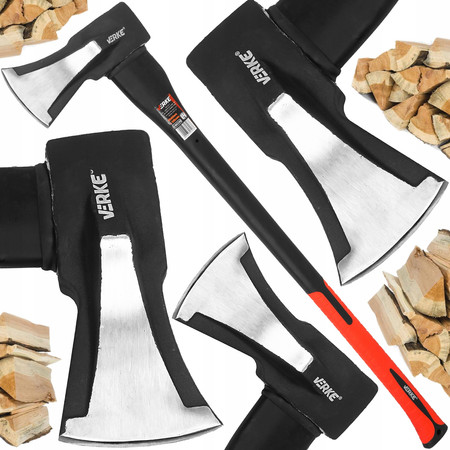 Siekiera rozłupująca 2kg do łupania z klinem Verke V86598