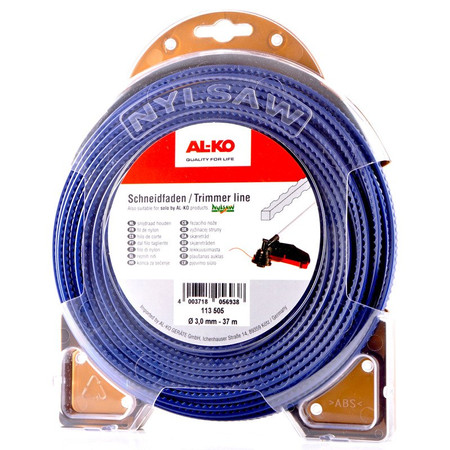 Żyłka tnąca do kosy / podkaszarki kwadratowa 3.0 mm 37 m AL-KO 113505