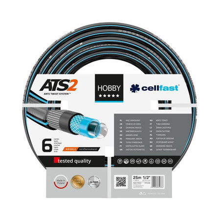 WĄŻ OGRODOWY HOBBY ATS 1" 25M CELLFAST 16-230