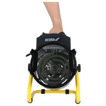 Nagrzewnica elektryczna 3,0kW Okrągła, Czarna Dedra DED9931B