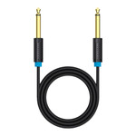 Kabel audio TS 6,35mm Vention BAABI 3m, czarny