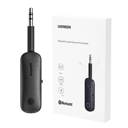 Transmiter / Odbiornik AUX UGREEN CM403, Bluetooth 5.0 (czarny)