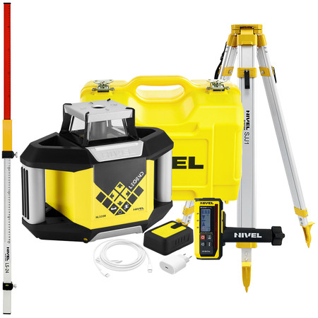 Niwelator laserowy (czerwony) Nivel System NL320R Digital + zestaw