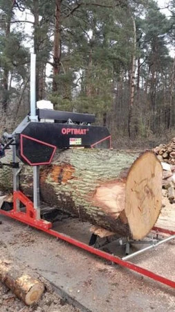 Trak taśmowy spalinowy OPTIMAT Timberland TMG 790S z osłoną taśmy