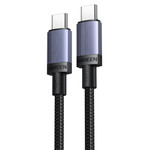 Kabel USB-C do USB-C Ugreen L532, Power Delivery (PD) 240W, 480Mbps, 0.5m (szary)