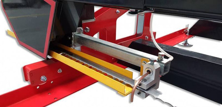 Trak taśmowy spalinowy OPTIMAT Timberland TMG 660S z osłoną taśmy oraz układem jezdnym RST6