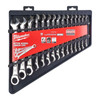 ZESTAW KLUCZY 15SZT.PŁASKO -OCZKOWE MILWAUKEE  4932464994