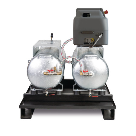 Sprężarka śrubowa Aircraft ACS DUO 3,5-10 2 x 100