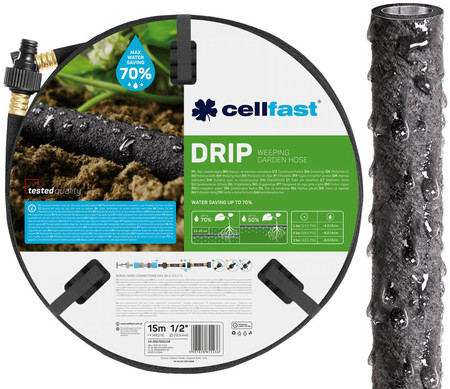 Wąż Nawadniający DRIP 15m Cellfast 19-002N