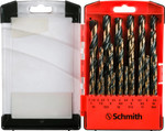 Zestaw wierteł do metalu HSS PRO Schmith, 25 szt. SQWMP-022