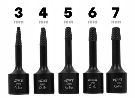 VERKE WYKRĘTAKI DO SZPILEK TRZPIEŃ