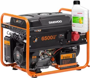 AGREGAT PRĄDOTWÓRCZY 6kW DAEWOO GDA7500E-3 + HONDA