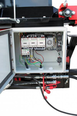 Piło-łuparka elektryczna 20 ton OPTIMAT Titanium CLS20-E 480