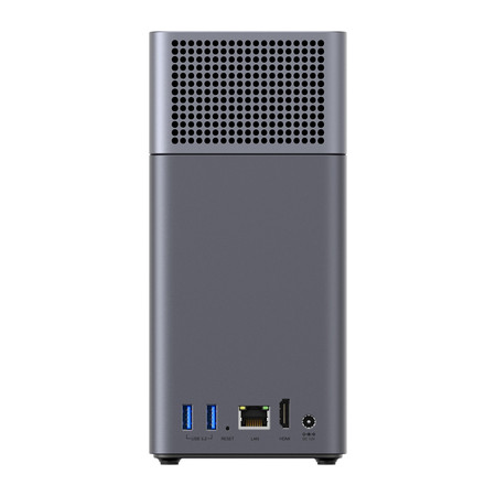 Serwer plików NAS Ugreen DH2300, 2-dyskowy, A72+A53, 4GB DDR4, 1GbE, 4K + kabel HDMI