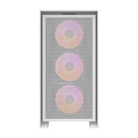 Obudowa komputerowa Darkflash DRX70 MESH (biała) + 4 wentylatory RGB