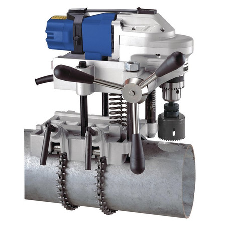 Wiertarka do rur RB 127 Metallkraft 3860127 + zestaw bitów i wierteł