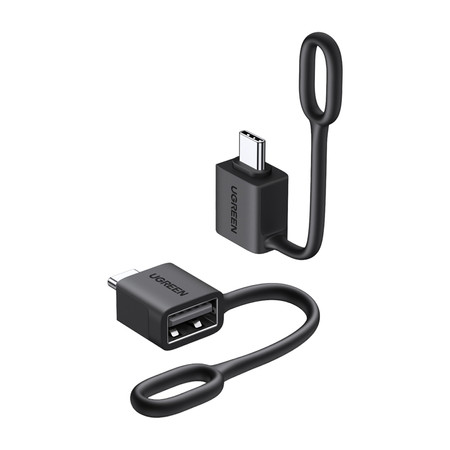 Adapter USB-C do USB-A Ugreen LS503, 2 sztuki (biały)