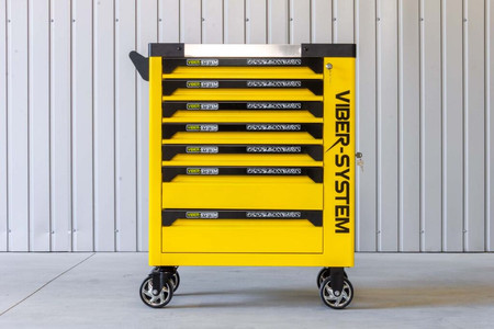 Szafka narzędziowa SZN254 wózek warsztatowy z wyposażeniem 253 elementy Viber-System