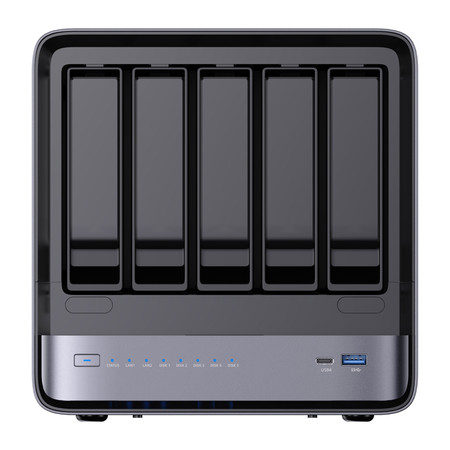 MINI-PC Minis Forum NAS N5 Pro AMD Ryzen AI 9 HX Pro 370, 32GB+128GB O