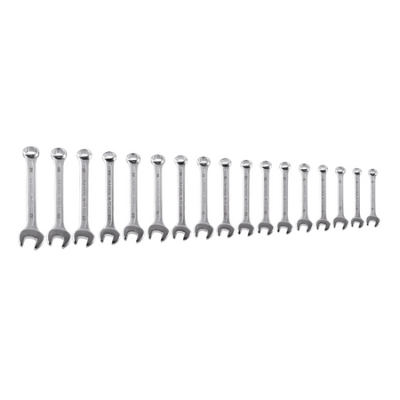 Kluczy płasko-oczkowych 17 szt. NEO Tools 09-753 