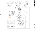 STIHL Śruba z łbem cylindrycznym IS-D 5x24 PIŁY SPALINOWEJ 9075-478-4159