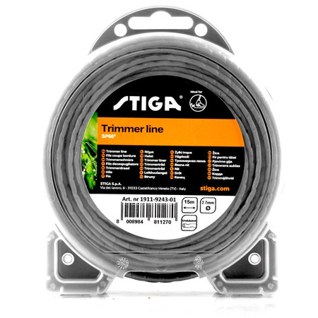 ŻYŁKA TNĄCA DO KOSY 2.7mm 15m STIGA 1911-9243-01