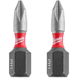Bity udarowe Shockwave PH1 25mm 2szt Milwaukee 4932430850