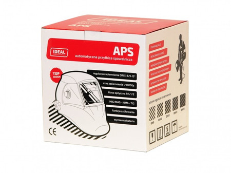 Przyłbica Ideal APS Expert D31 PANORAMIC BLUE