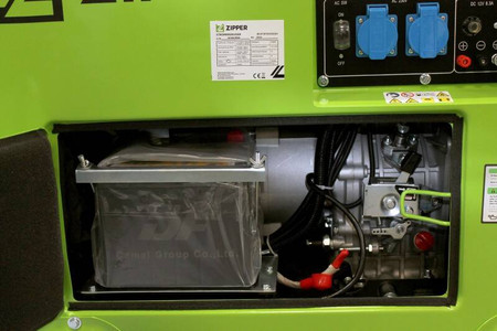 Generator Agregat Prądu Budowlany AVR Diesel Zipper ZI-STE7500DSH