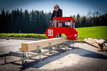 Holzmann trak, piła taśmowa pozioma BBS350_400V 