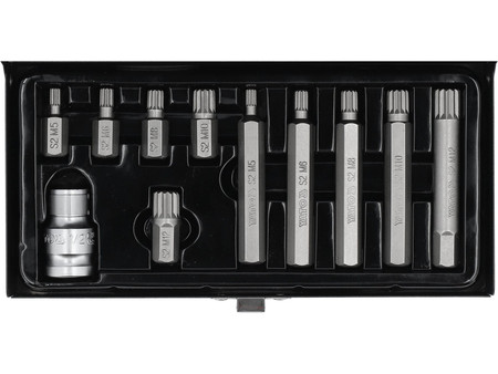 Klucze bity spline 11-części Yato YT0415