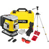 Laser krzyżowy (czerwony) 3x360 Nivel System CL3R + statyw zestaw