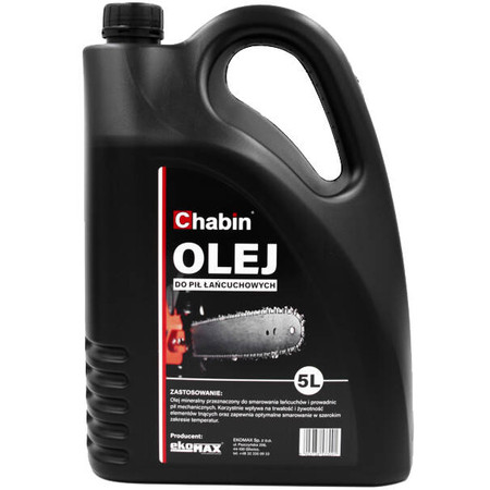 Olej 5L Do Smarowania Łańcucha i Prowadnic Chabin 100013CH
