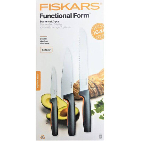 ZESTAW KOMPLET NOŻY 3szt FISKARS 1057559