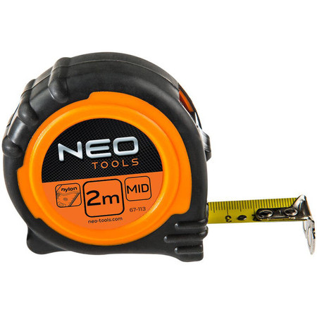Miara Zwijana Stalowa 2m 16mm Magnes Neo Tools 67-112