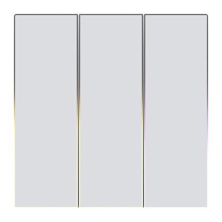 Dotykowy Włącznik Światła ZigBee Avatto TS60-EU-W3 Potrójny TUYA (biały)