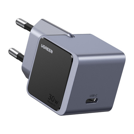 Ładowarka sieciowa Ugreen Nexode S (Air) 30W, USB-C (szara)