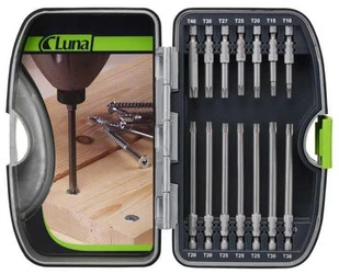 Zestaw grotów TORX 14-elementowy Luna 212750103